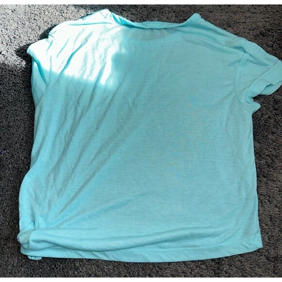 Gymshark teal short sleeve top - Picture 3 of 3